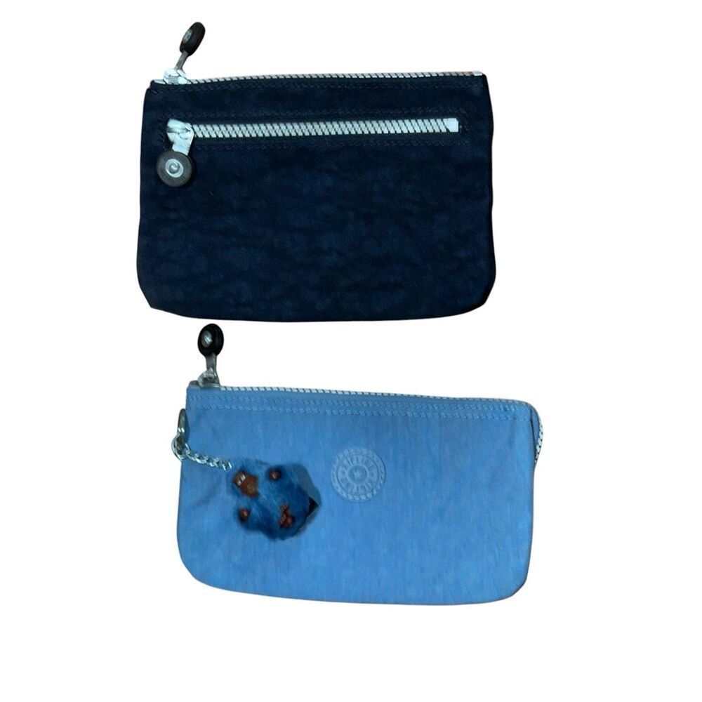 BEAUTIFUL 2 set bundle Kipling womens Dream Blue and  black Kipling CREATIVITY, - Picture 2 of 10